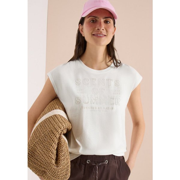 CECIL Rundhalsshirt mit Wording