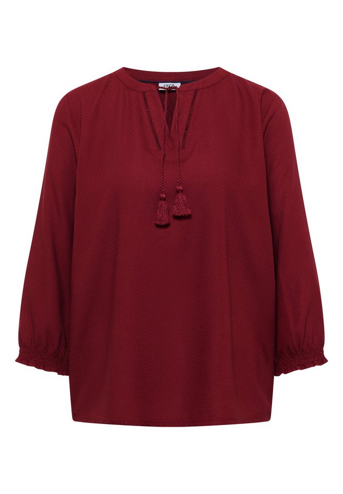 CECIL Shirtbluse aus softer Viskose – Bild 4 von 5