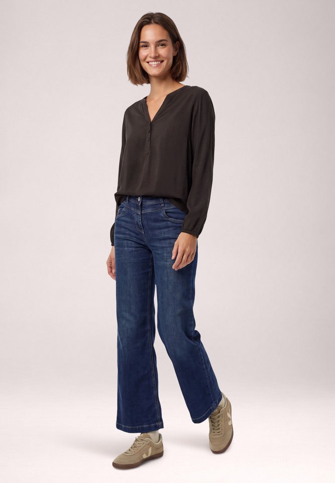 CECIL Shirtbluse aus softer Viskose – Bild 3 von 5