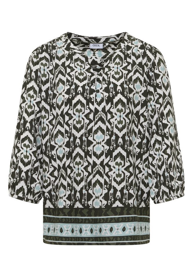 CECIL Shirtbluse aus softer Viskose – Bild 4 von 5