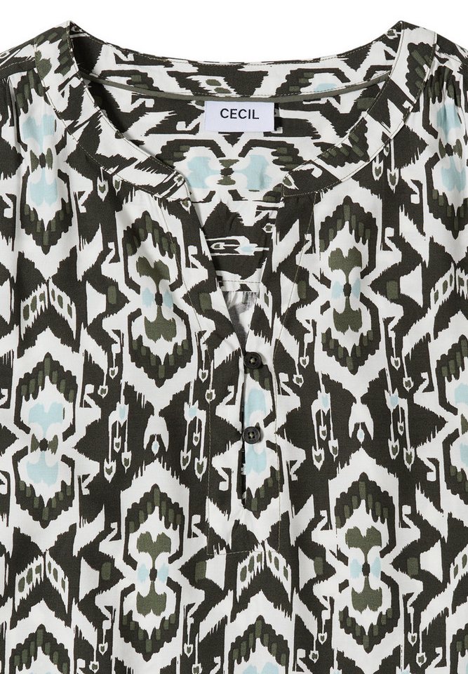 CECIL Shirtbluse aus softer Viskose – Bild 5 von 5