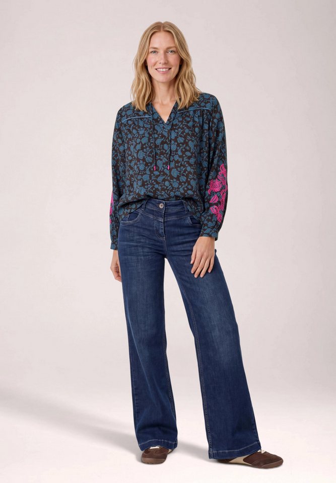 CECIL Shirtbluse aus softer Viskose – Bild 3 von 5