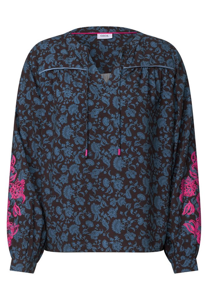CECIL Shirtbluse aus softer Viskose – Bild 4 von 5