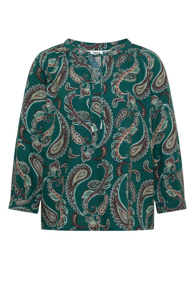 CECIL Shirtbluse aus softer Viskose – Bild 4 von 5
