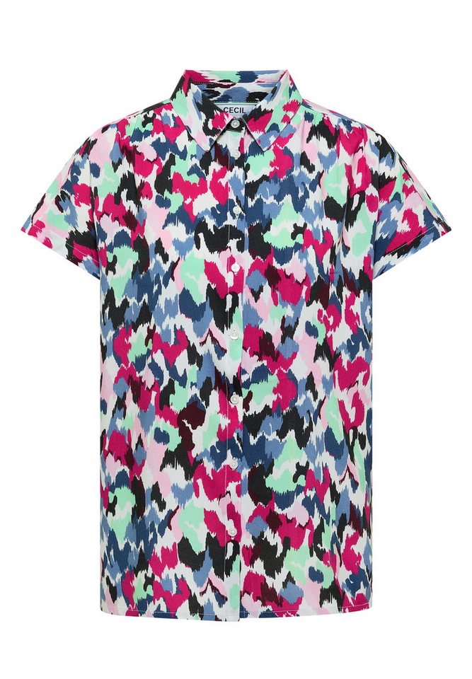 CECIL Shirtbluse mit allover Print – Bild 4 von 5