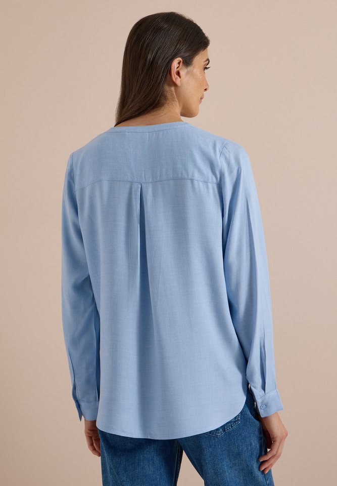 CECIL Shirtbluse mit geschlitztem Rundhalsausschnitt – Bild 2 von 5