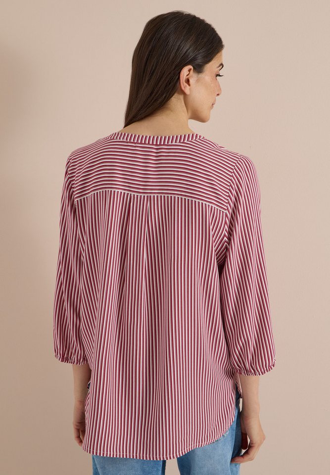CECIL Shirtbluse mit geschlitztem Rundhalsausschnitt – Bild 2 von 5