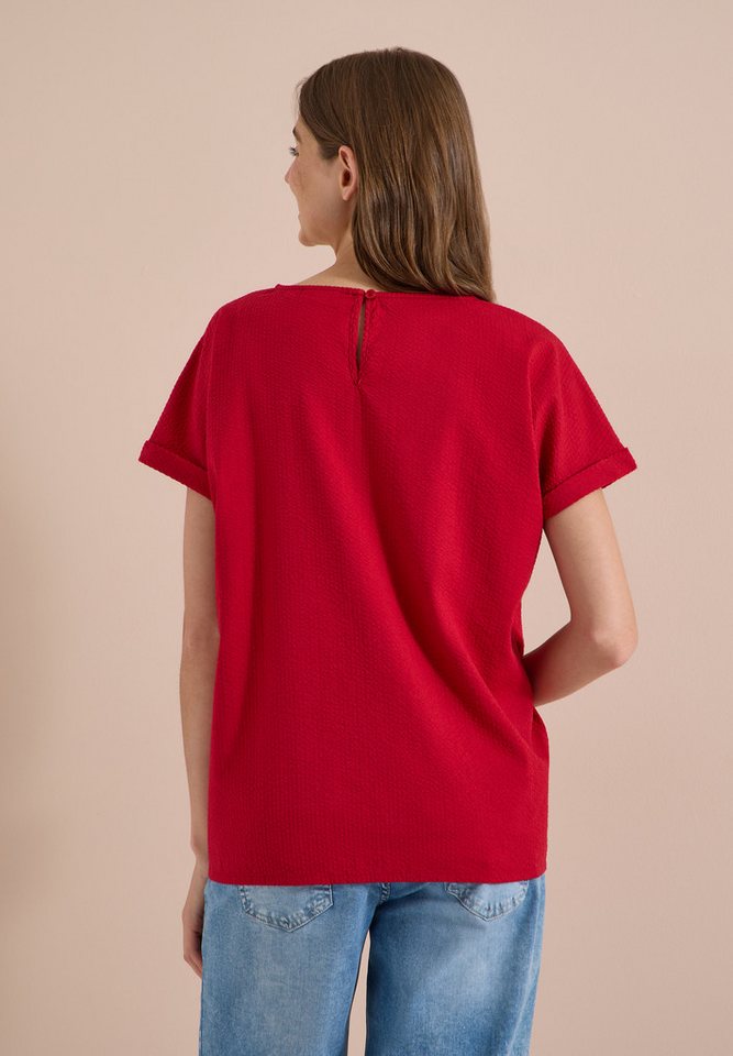 CECIL Shirtbluse mit Knotendetail am Saum – Bild 2 von 5