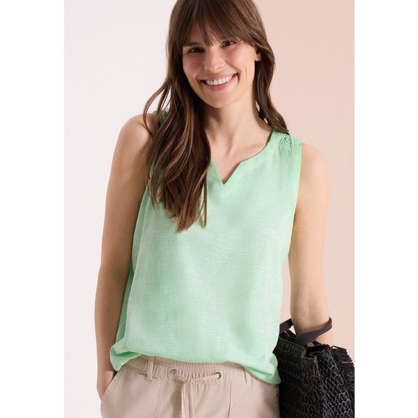 CECIL Shirttop aus reiner Baumwolle
