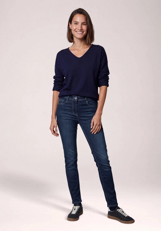 CECIL Slim-fit-Jeans High Waist – Bild 4 von 5