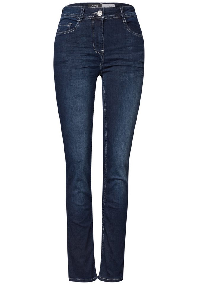 CECIL Slim-fit-Jeans High Waist – Bild 5 von 5