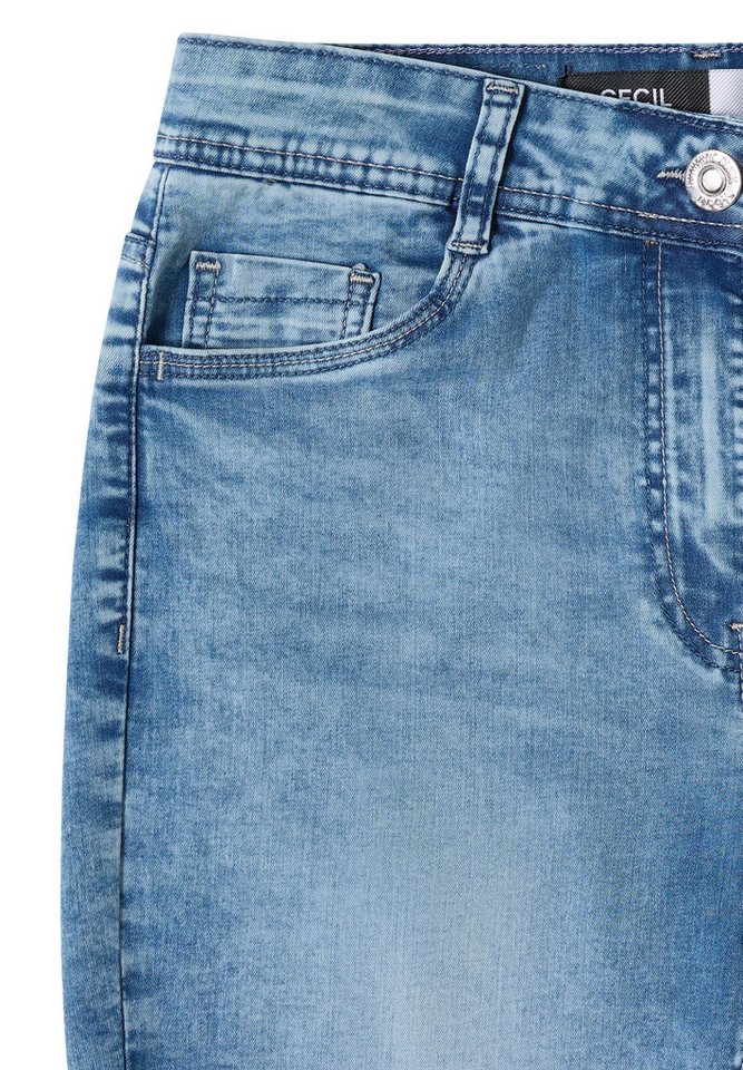 CECIL Slim-fit-Jeans High Waist – Bild 3 von 5