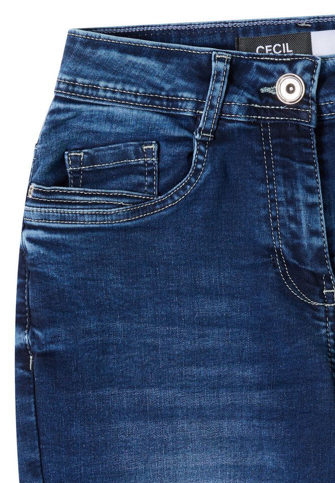 CECIL Slim-fit-Jeans High Waist – Bild 4 von 5