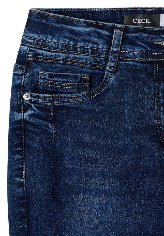 CECIL Slim-fit-Jeans High Waist – Bild 3 von 5