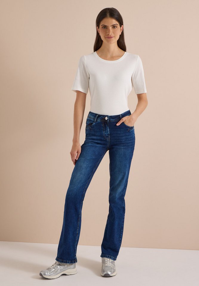CECIL Slim-fit-Jeans High Waist – Bild 4 von 5