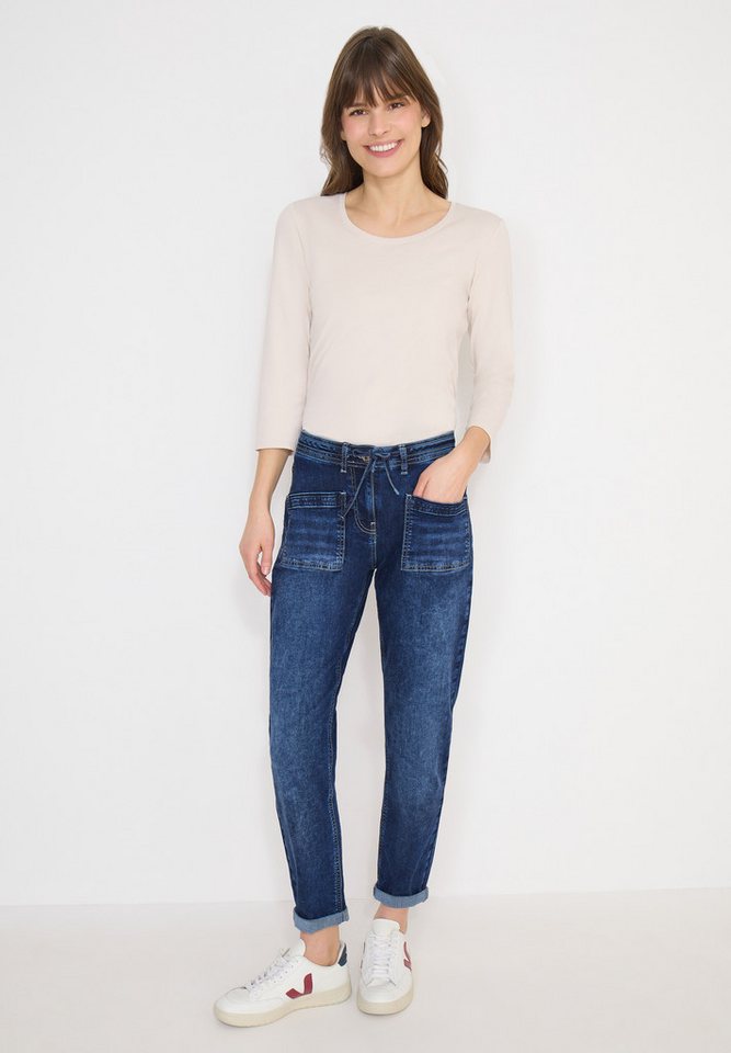 CECIL Slim-fit-Jeans im Denim-Style – Bild 5 von 5