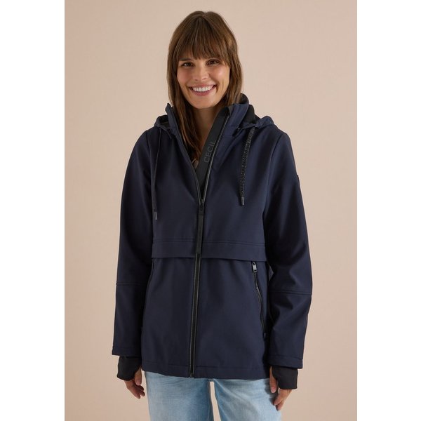 CECIL Softshelljacke in Unifarbe