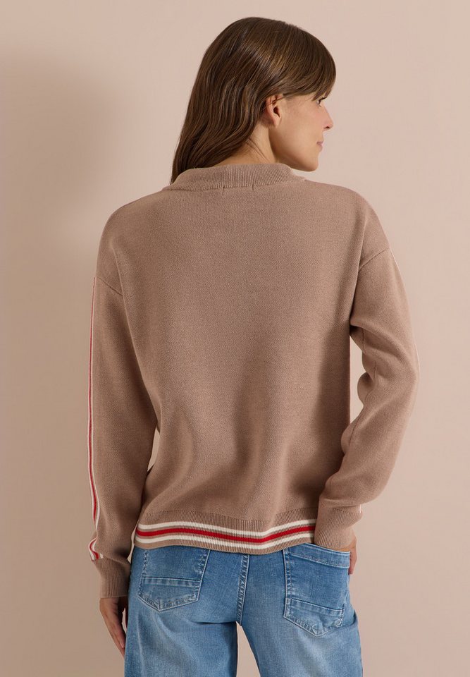 CECIL Stehkragenpullover College-Style Details – Bild 2 von 5