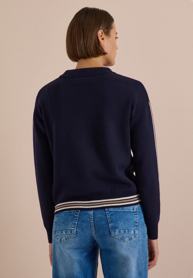 CECIL Stehkragenpullover College-Style Details – Bild 2 von 5