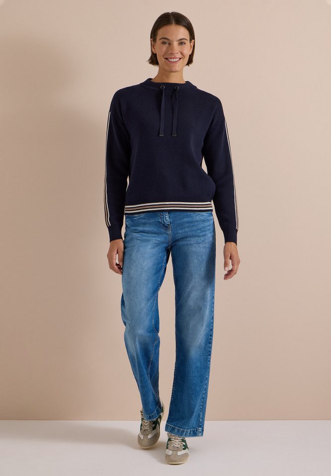CECIL Stehkragenpullover College-Style Details – Bild 3 von 5