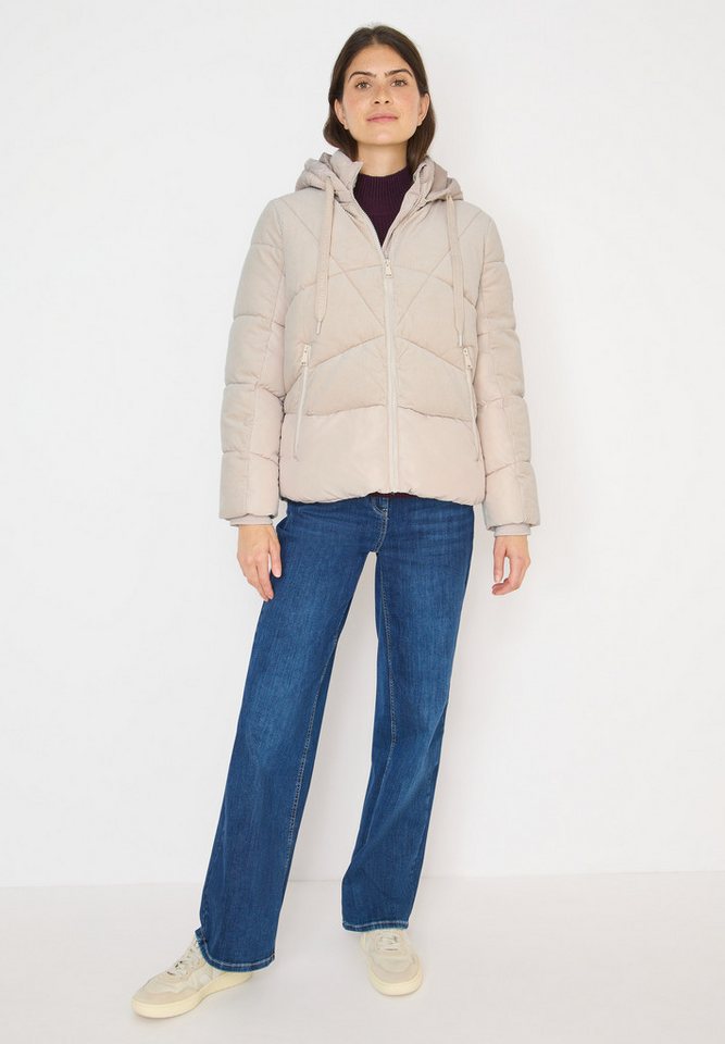 CECIL Steppjacke mit Kapuze mit Tunnelzugband – Bild 4 von 5