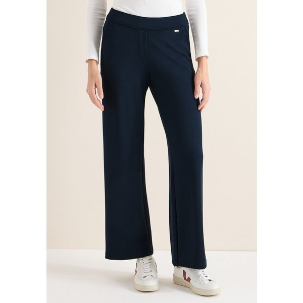 CECIL Stoffhose im elastischen Materialmix