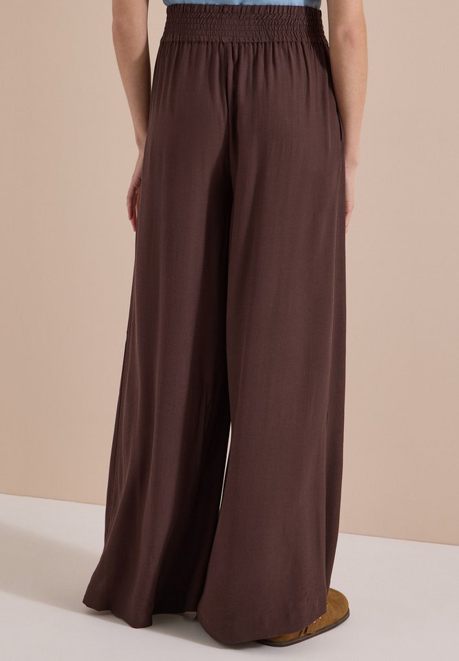 CECIL Stoffhose Loose Fit, Viskose, feine Struktur – Bild 2 von 5
