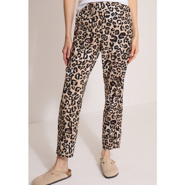CECIL Stoffhose mit Leo-Muster