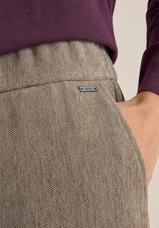 CECIL Stoffhose Style Neele mit elastischem Bund – Bild 3 von 5