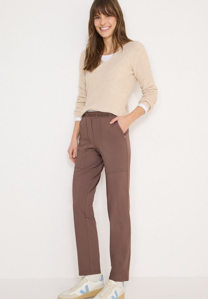 CECIL Stoffhose Style Tracey mit Stretch und elastischem Bund – Bild 4 von 5
