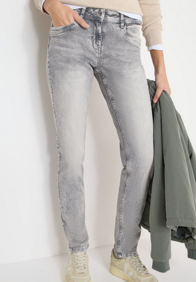 CECIL Straight-Jeans im Denim-Style – Bild 3 von 5