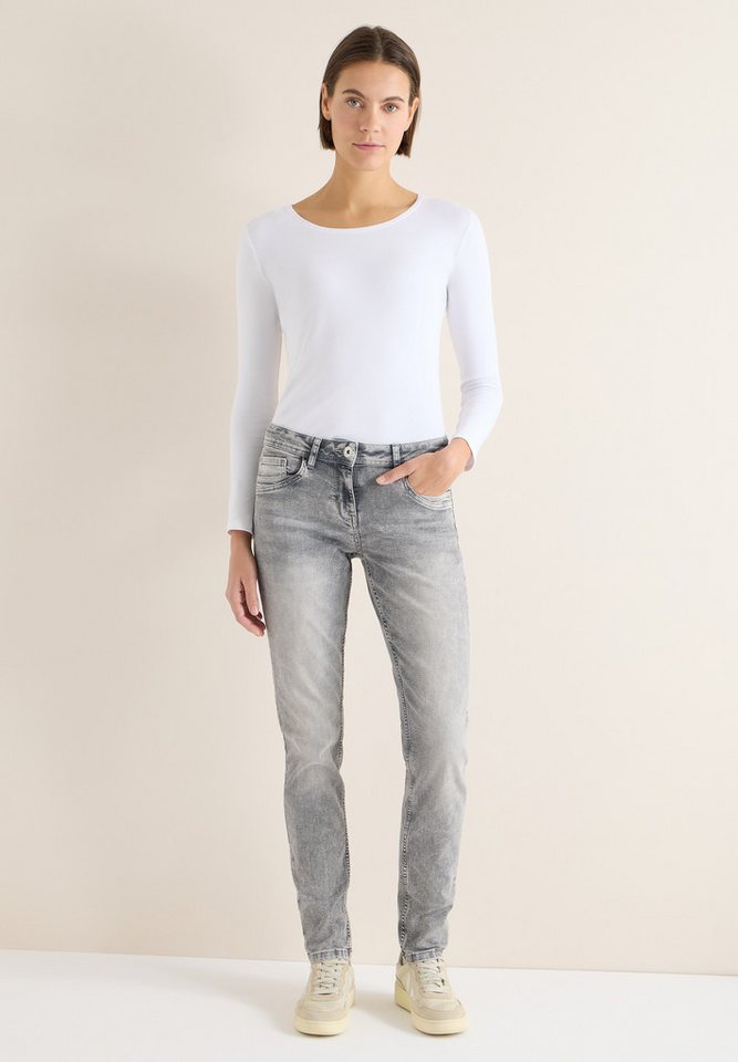 CECIL Straight-Jeans im Denim-Style – Bild 5 von 5