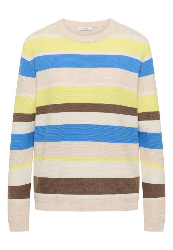 CECIL Strickpullover aus reiner Baumwolle – Bild 5 von 5