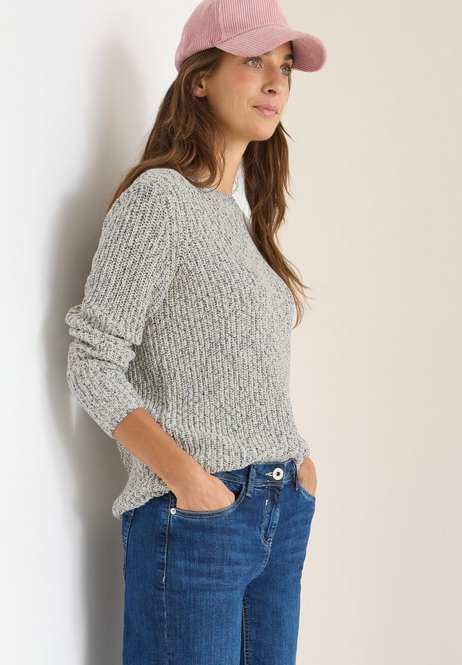 CECIL Strickpullover aus reiner Baumwolle – Bild 2 von 5