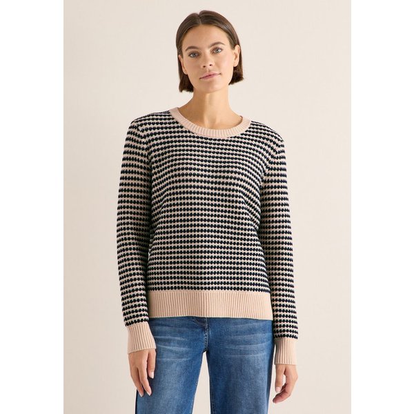 CECIL Strickpullover aus softem Materialmix