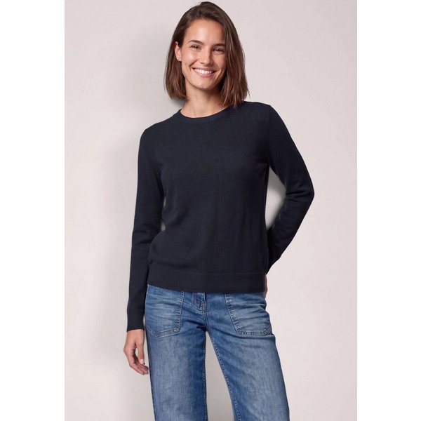 CECIL Strickpullover im angenehmen Materialmix