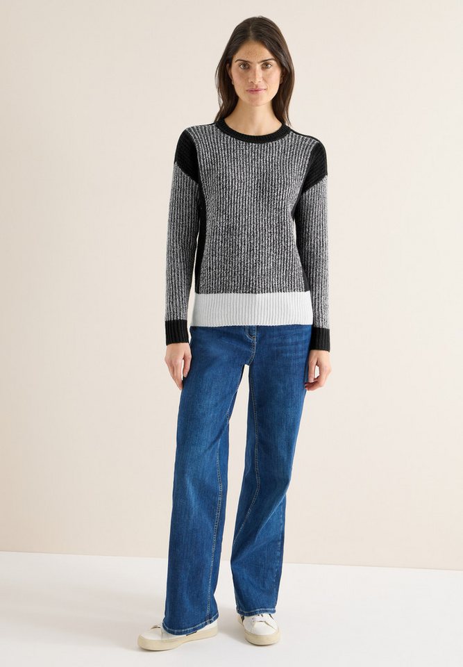 CECIL Strickpullover im soften Baumwoll-Mix – Bild 4 von 5
