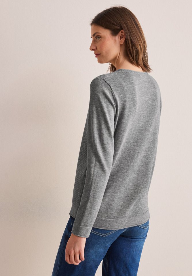 CECIL Strickpullover im soften Baumwoll-Mix – Bild 3 von 5