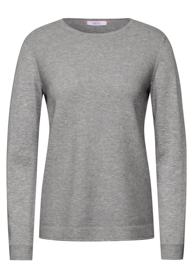CECIL Strickpullover im soften Baumwoll-Mix – Bild 5 von 5