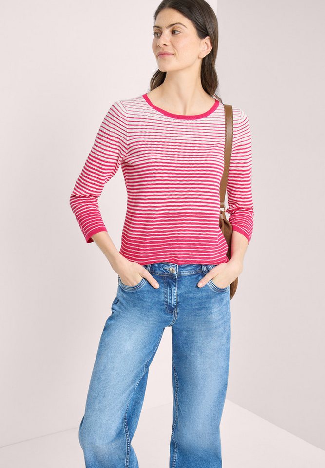 CECIL Strickpullover im soften Baumwoll-Mix – Bild 2 von 5