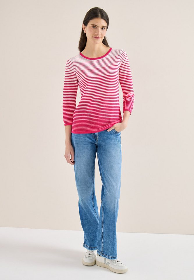 CECIL Strickpullover im soften Baumwoll-Mix – Bild 4 von 5