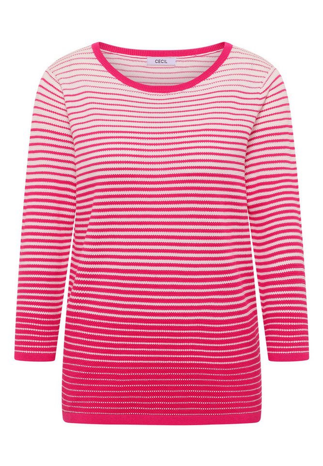 CECIL Strickpullover im soften Baumwoll-Mix – Bild 5 von 5