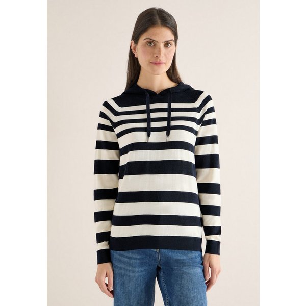 CECIL Strickpullover mit Kapuze