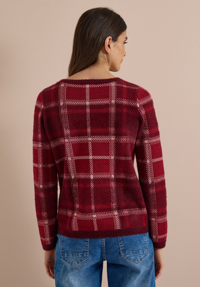 CECIL Strickpullover mit Karomuster – Bild 2 von 5