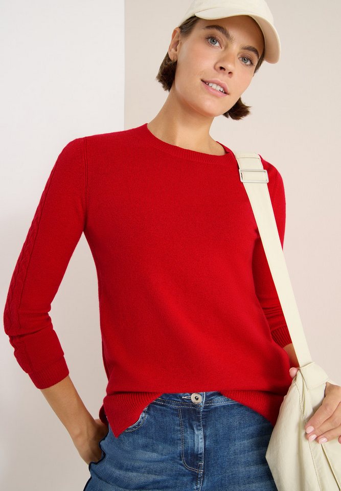 CECIL Strickpullover mit Strick-Detail – Bild 2 von 5