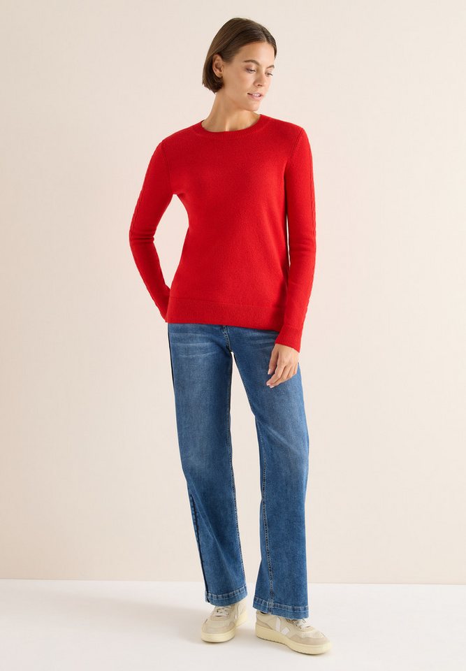 CECIL Strickpullover mit Strick-Detail – Bild 4 von 5