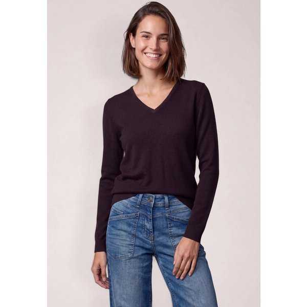CECIL Strickpullover mit V-Ausschnitt