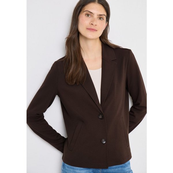 CECIL Sweatblazer mit Knopfverschluss und Viskose