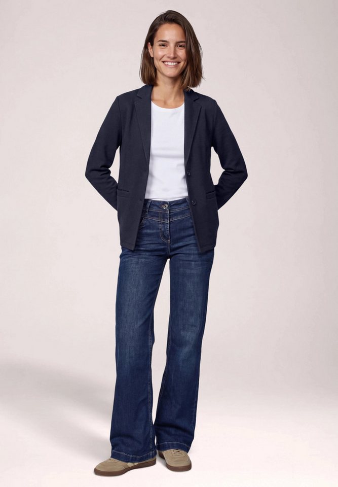 CECIL Sweatjacke im soften Baumwoll-Mix – Bild 3 von 5