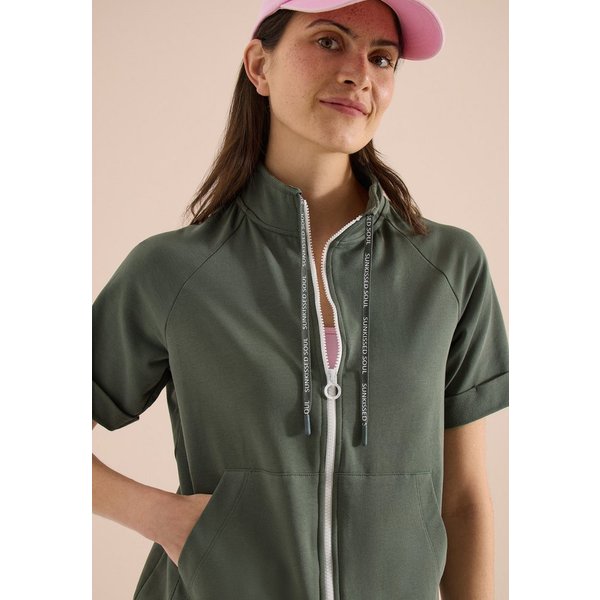 CECIL Sweatjacke mit Stehkragen